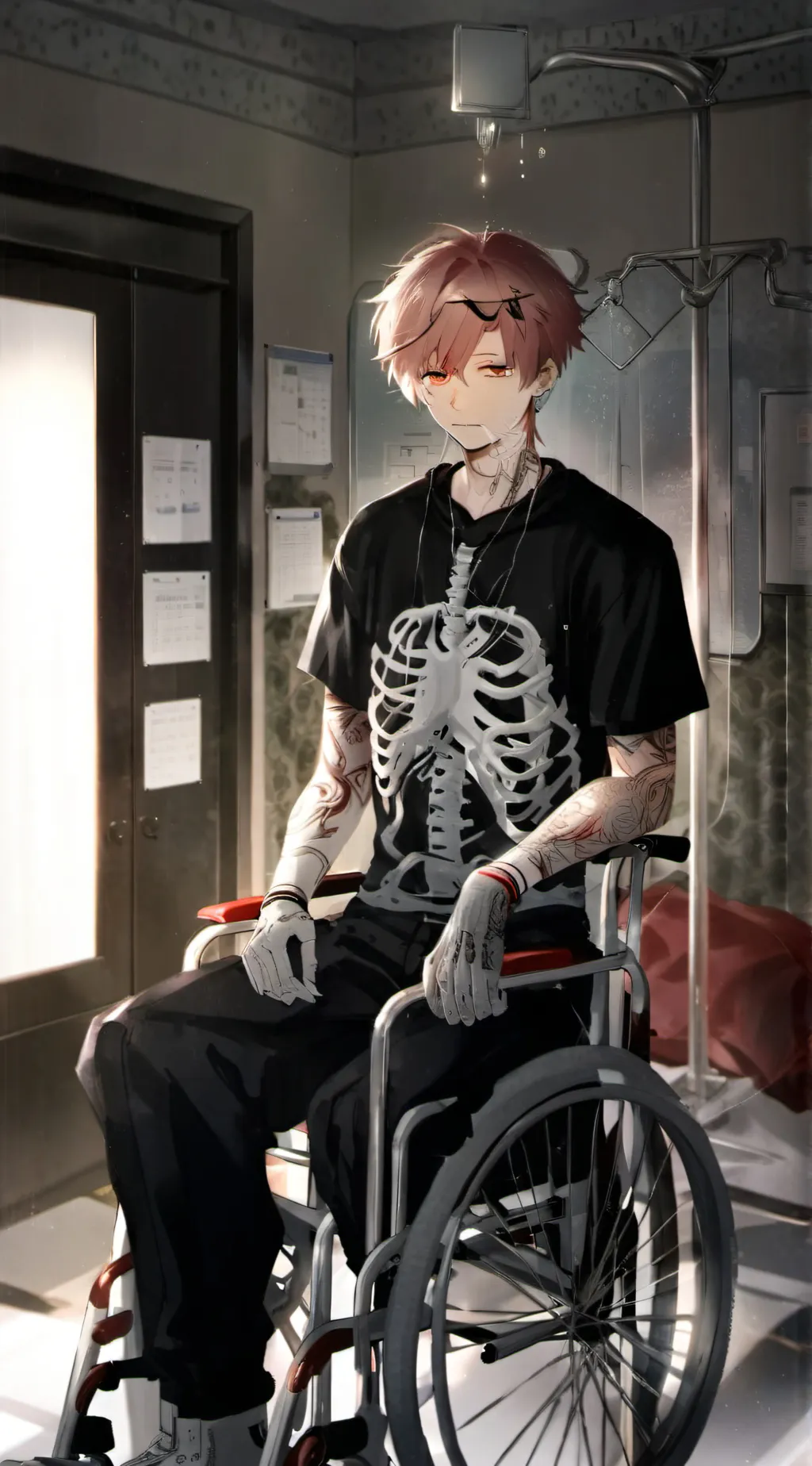 ai character: Sébastien  background