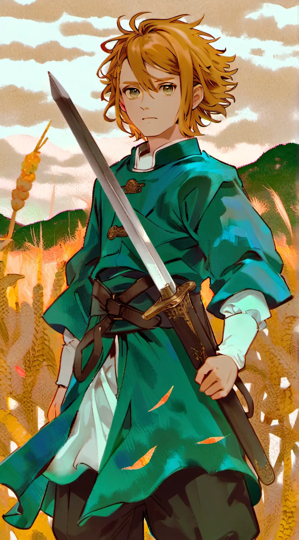 ai character: totk link background