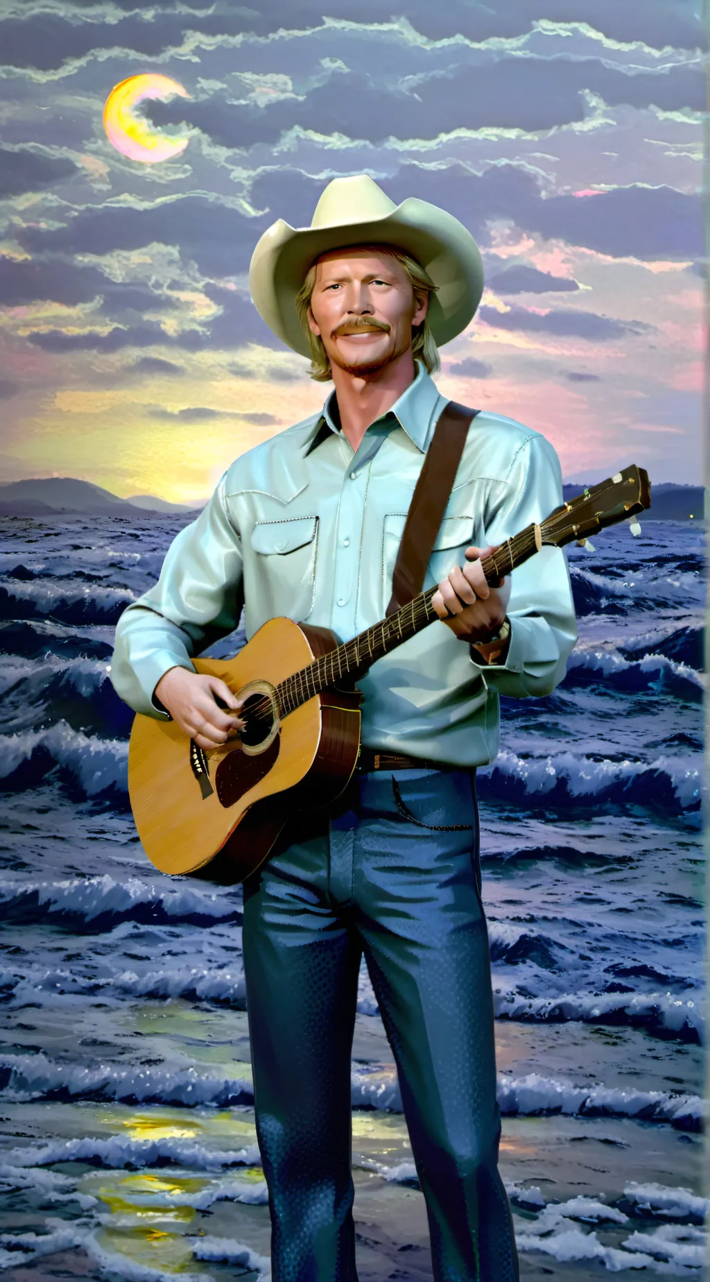 ai character: Alan Jackson background