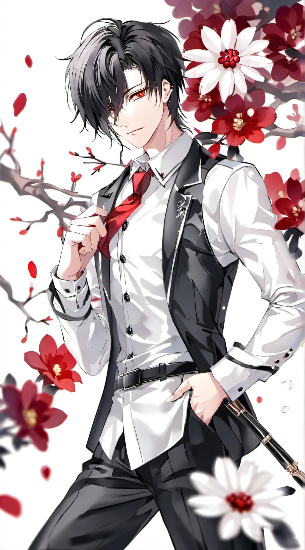 ai character: Ash background