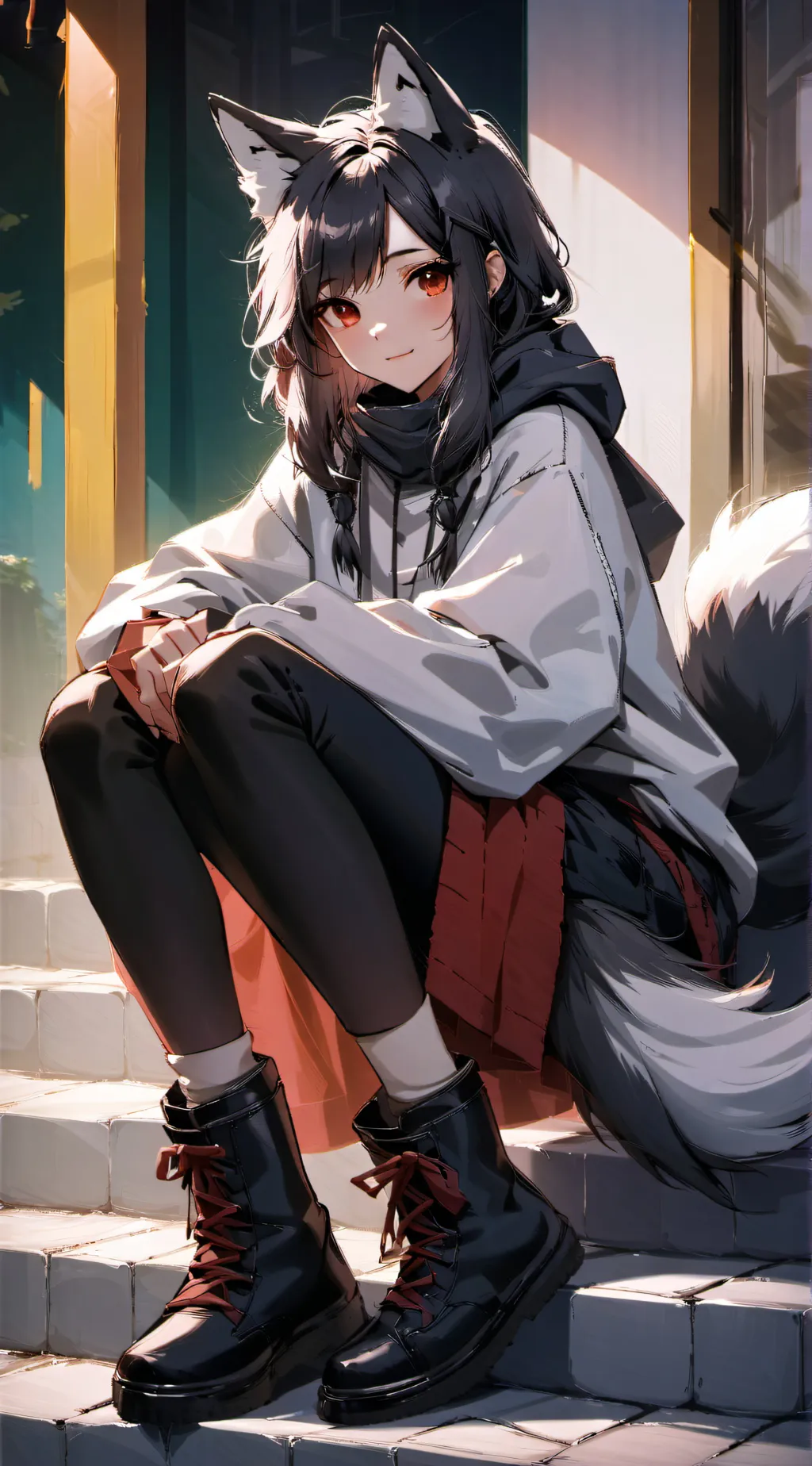 ai character: Chris  background