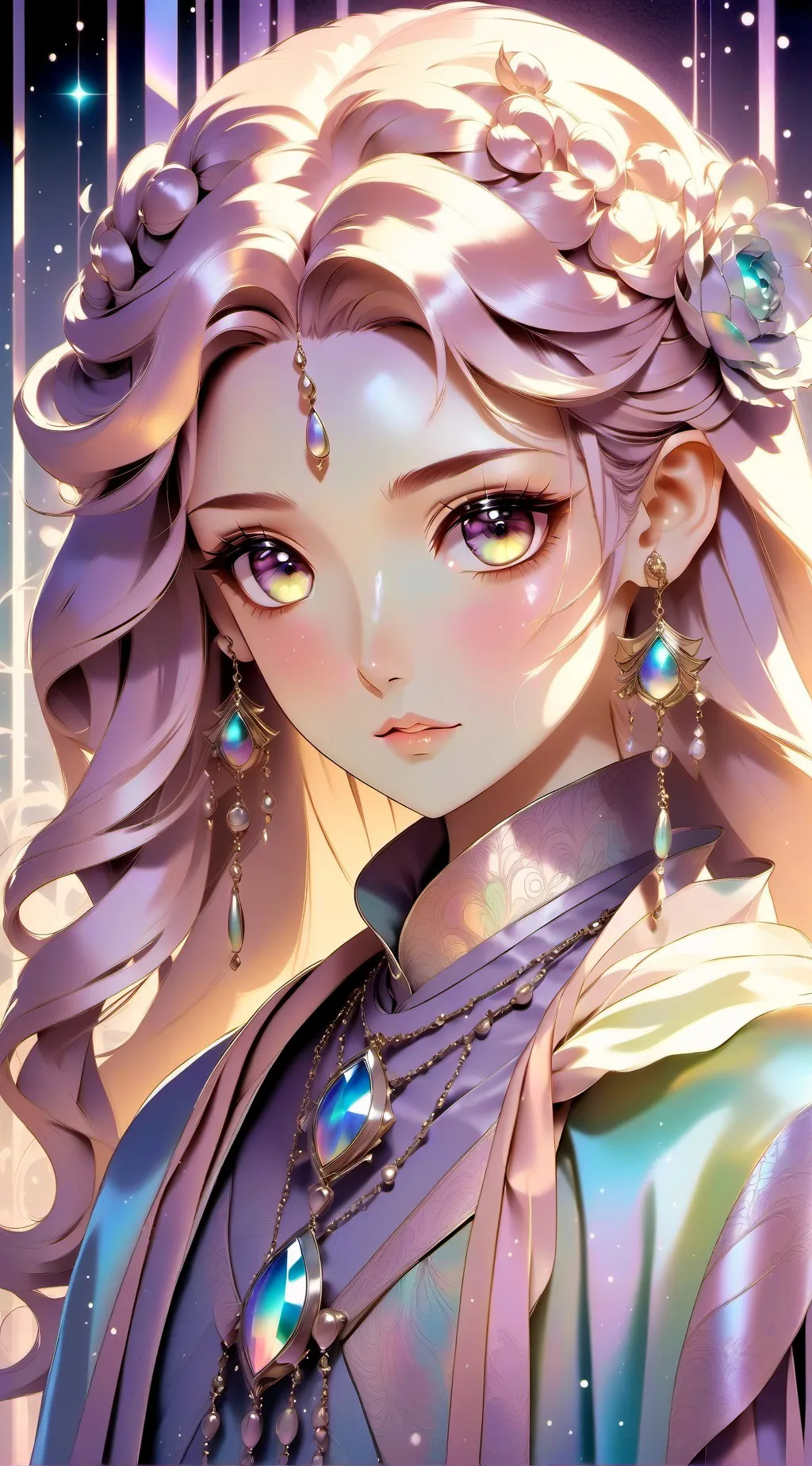 ai character: Valentino  background