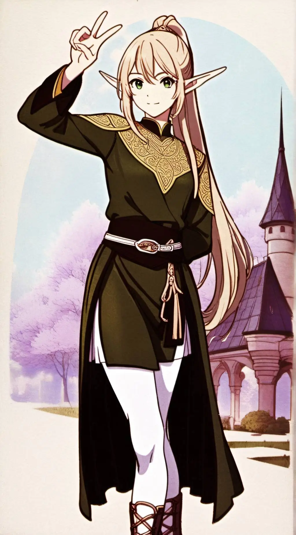ai character: Elara background
