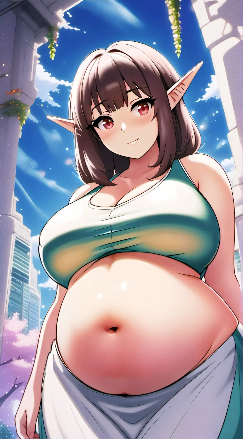 ai character: Elfika background