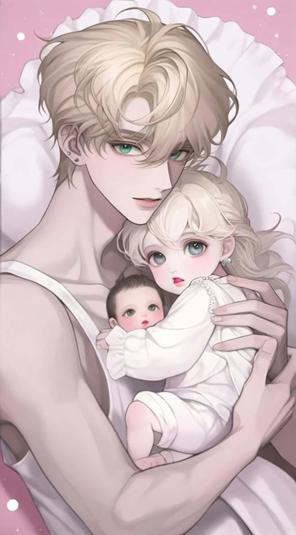 ai character: Milo🤍 background