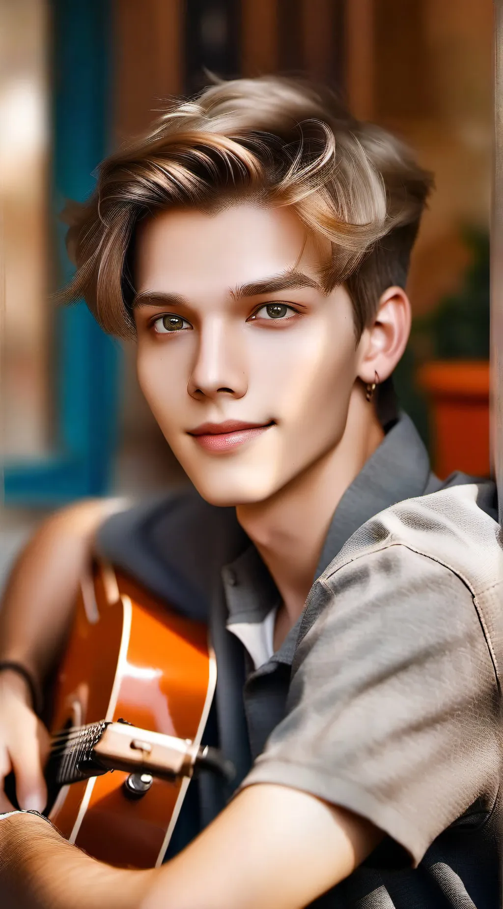 ai character: Max background