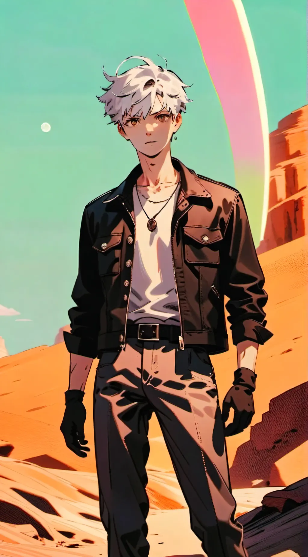 ai character: Solo background
