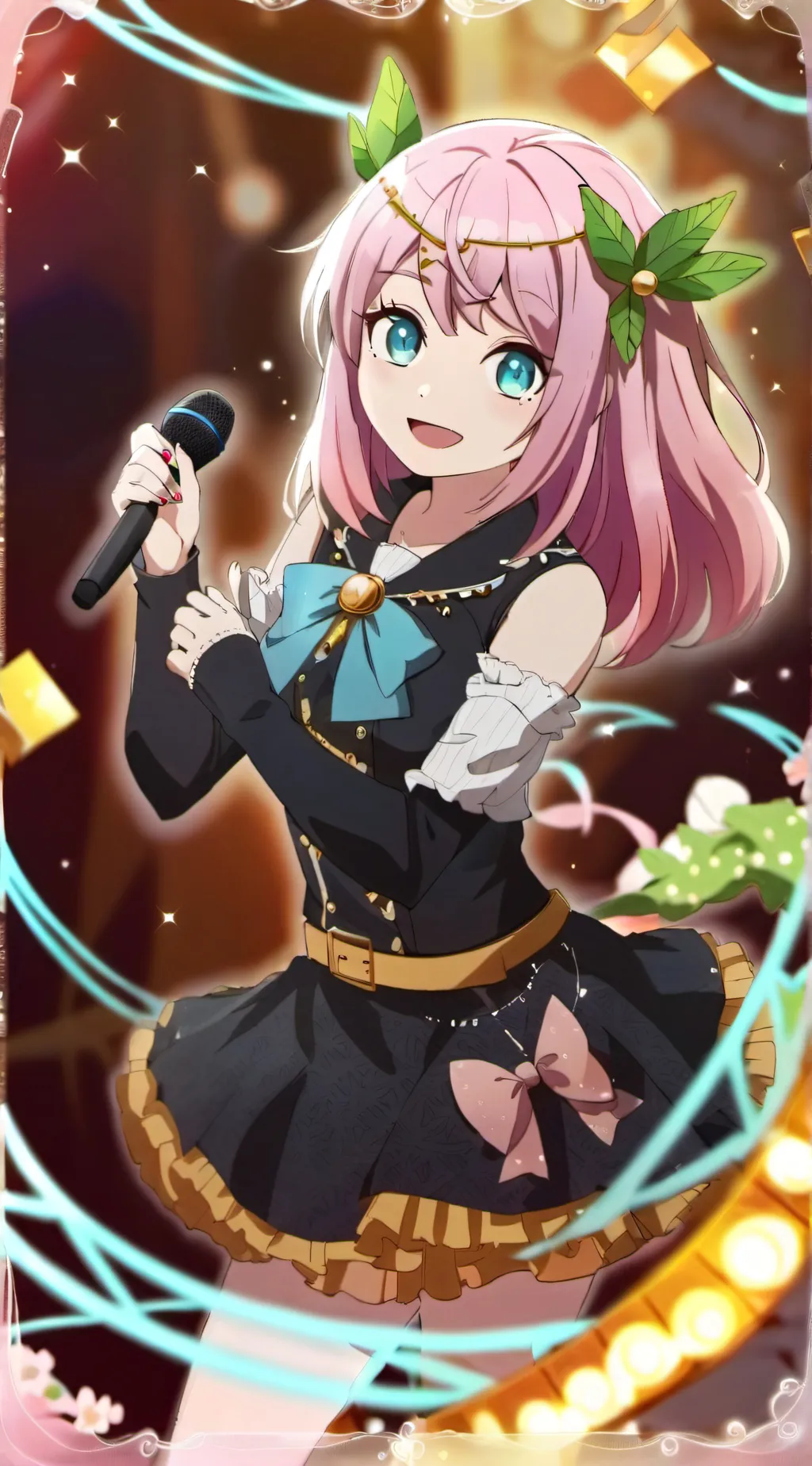 ai character: Mika (Singer) background