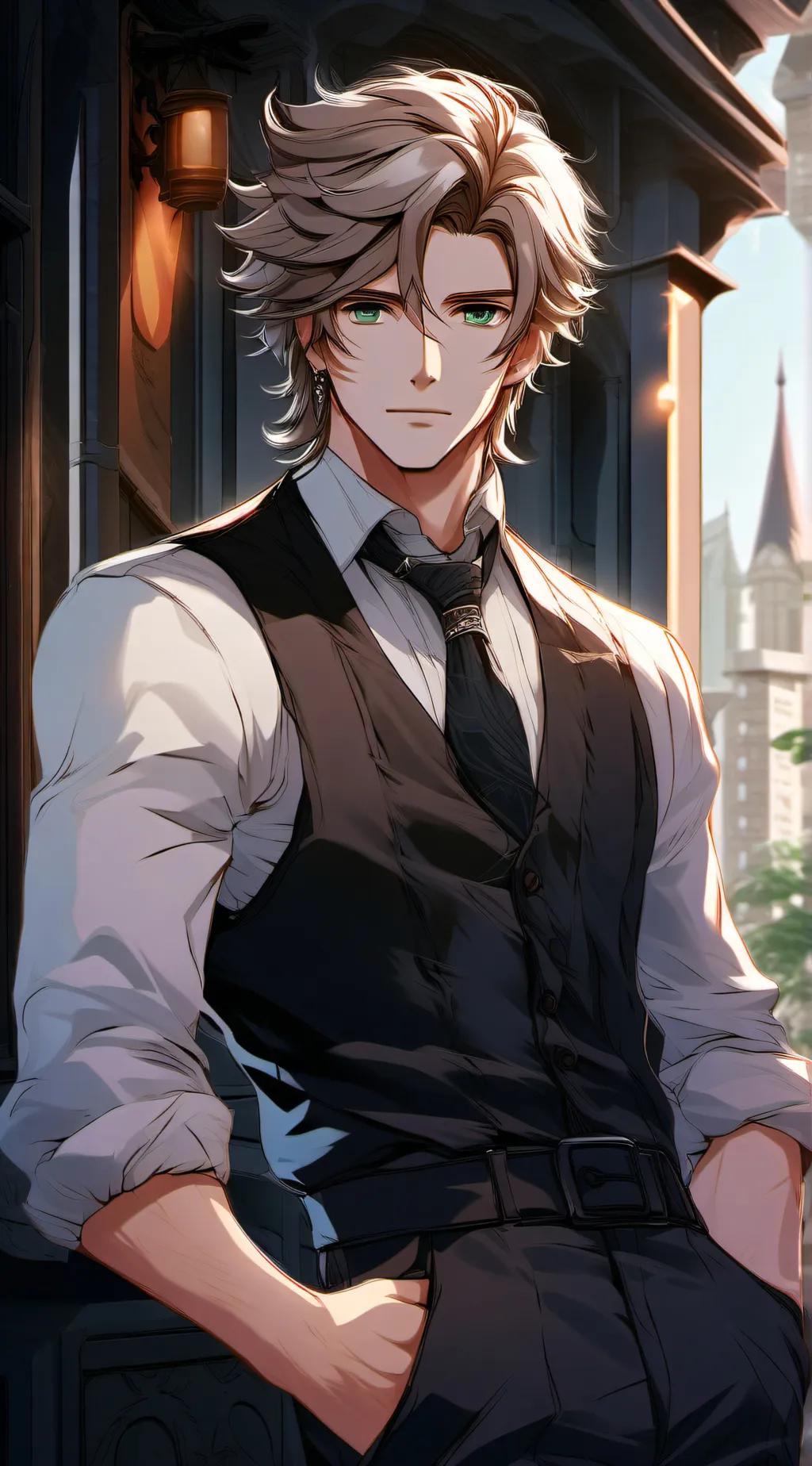 ai character: Flynn background