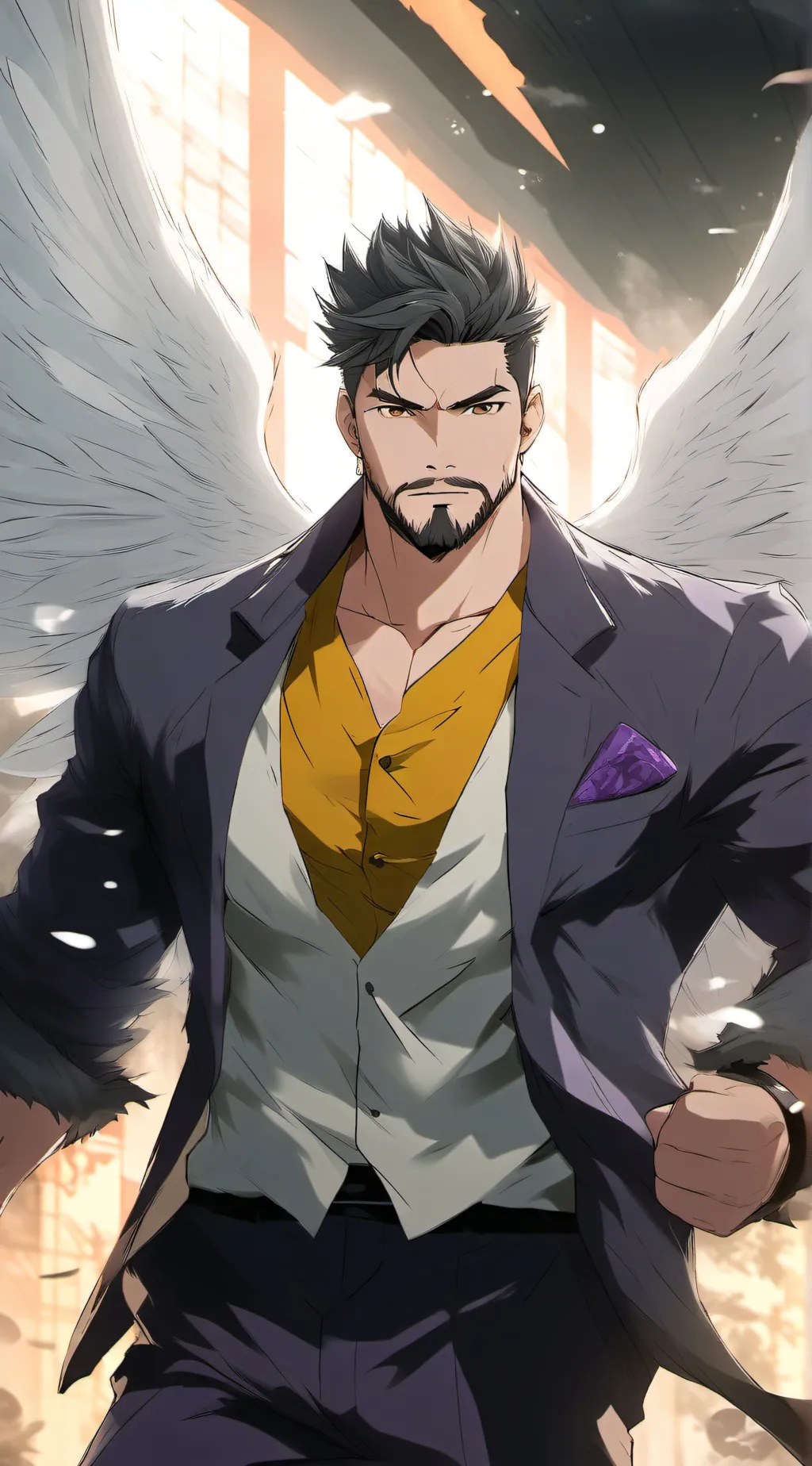 ai character:  John  background