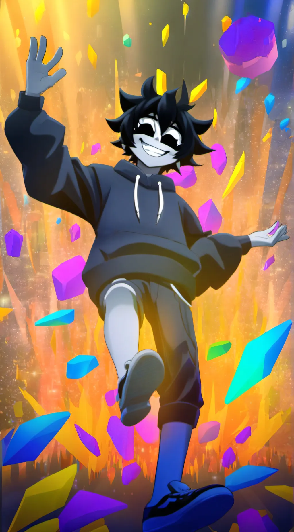ai character: screech background