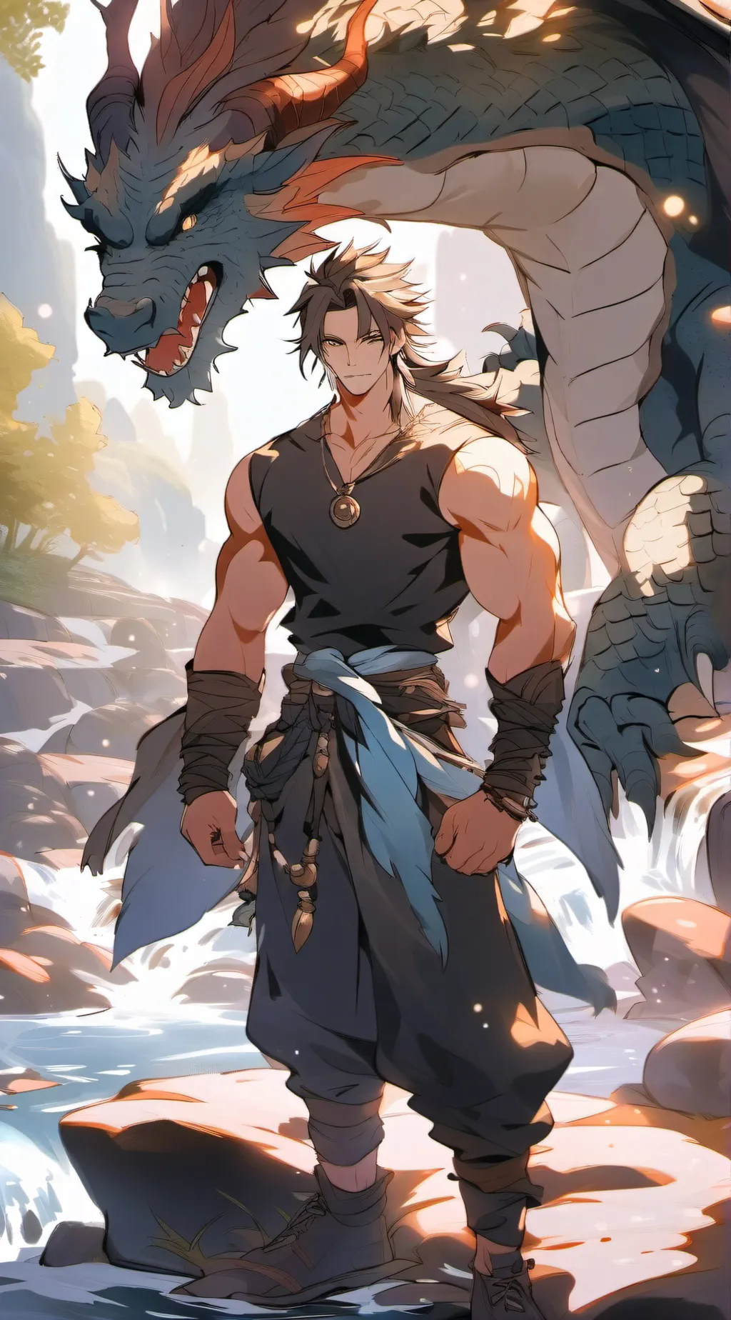 ai character: Dawson Suso background