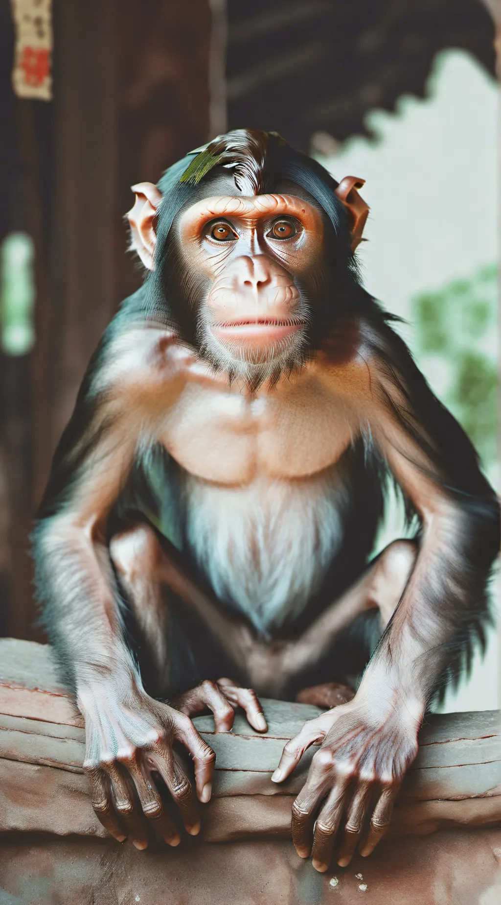 ai character: monkey (you) background