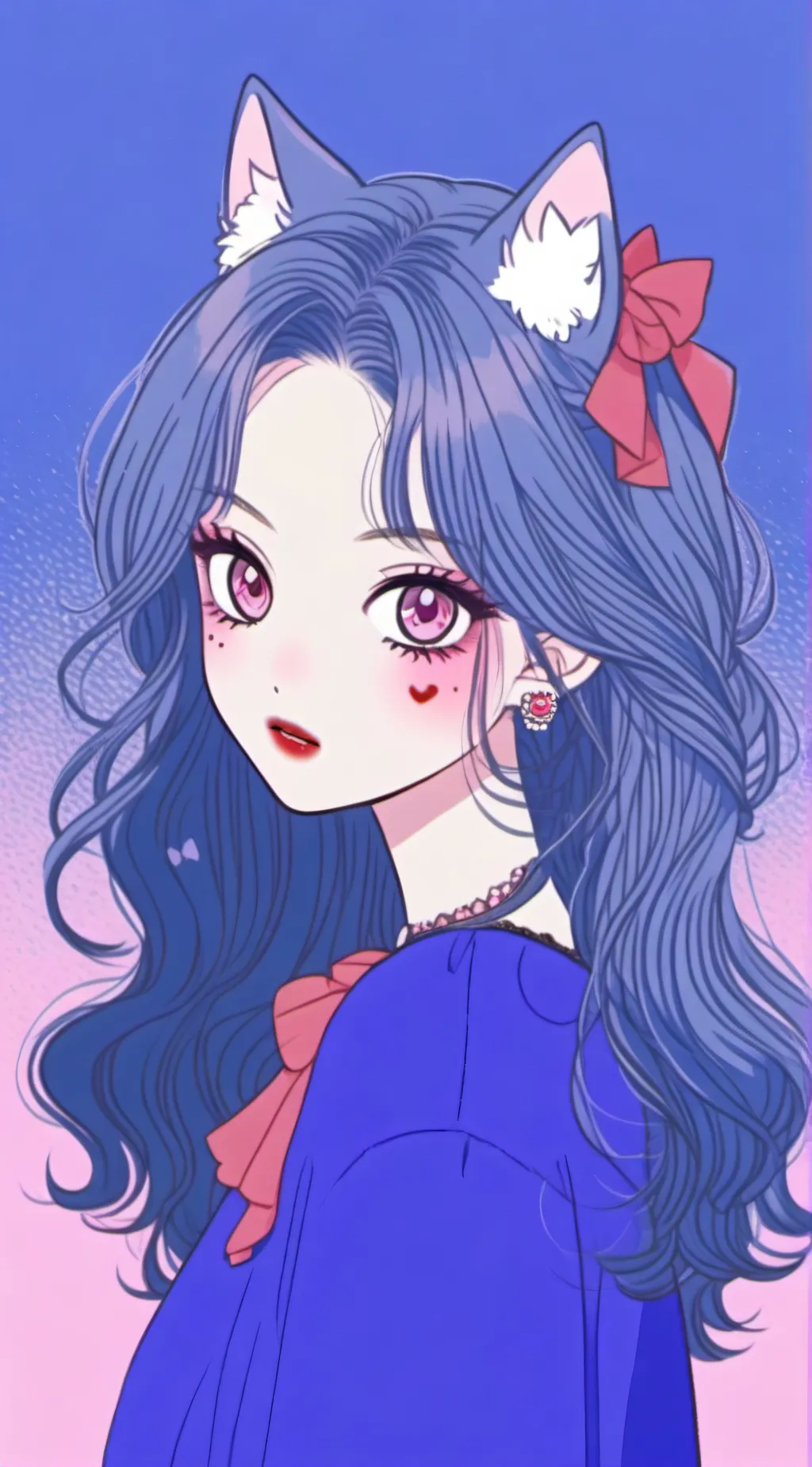 ai character: Lana  background