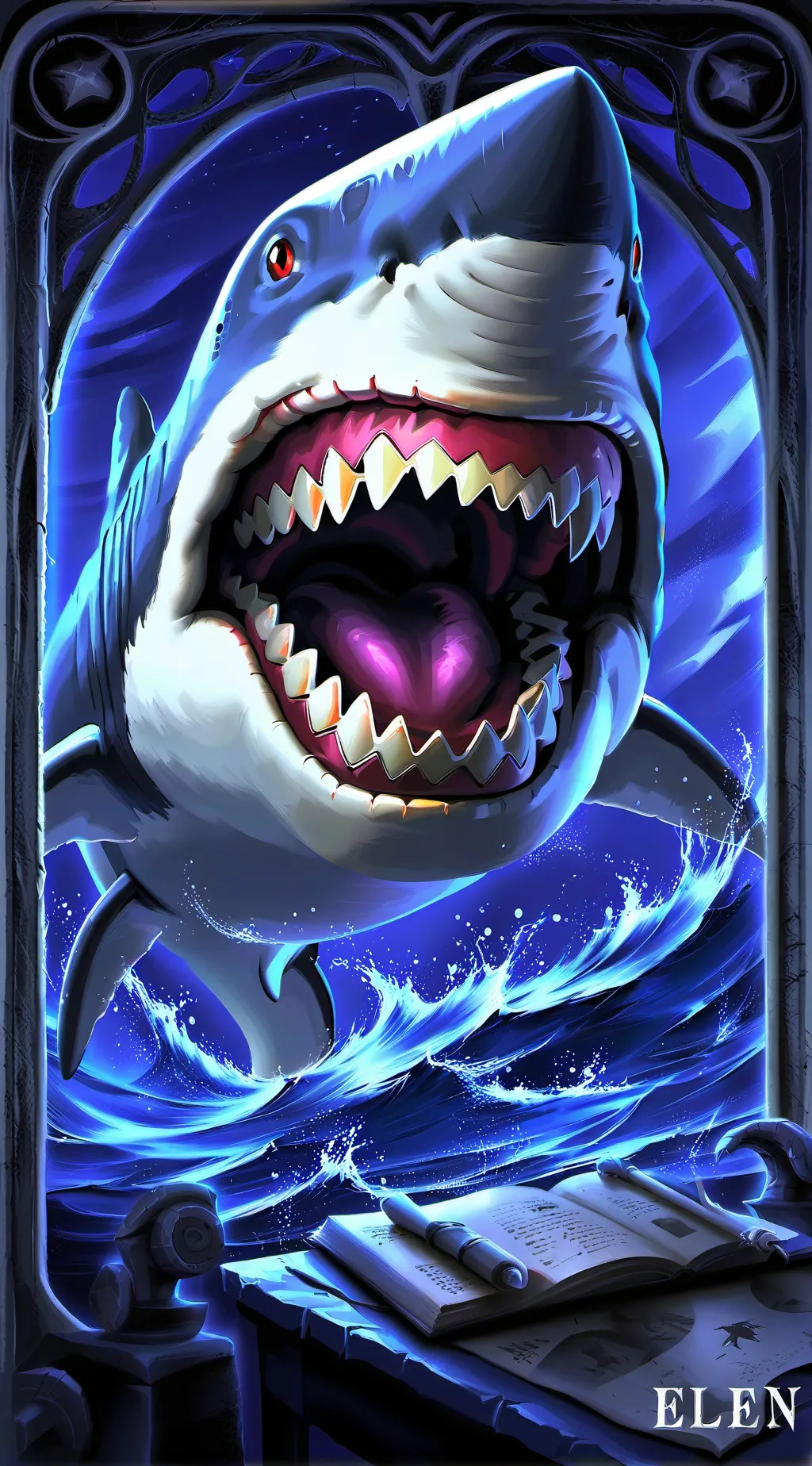 ai character: the bloop background