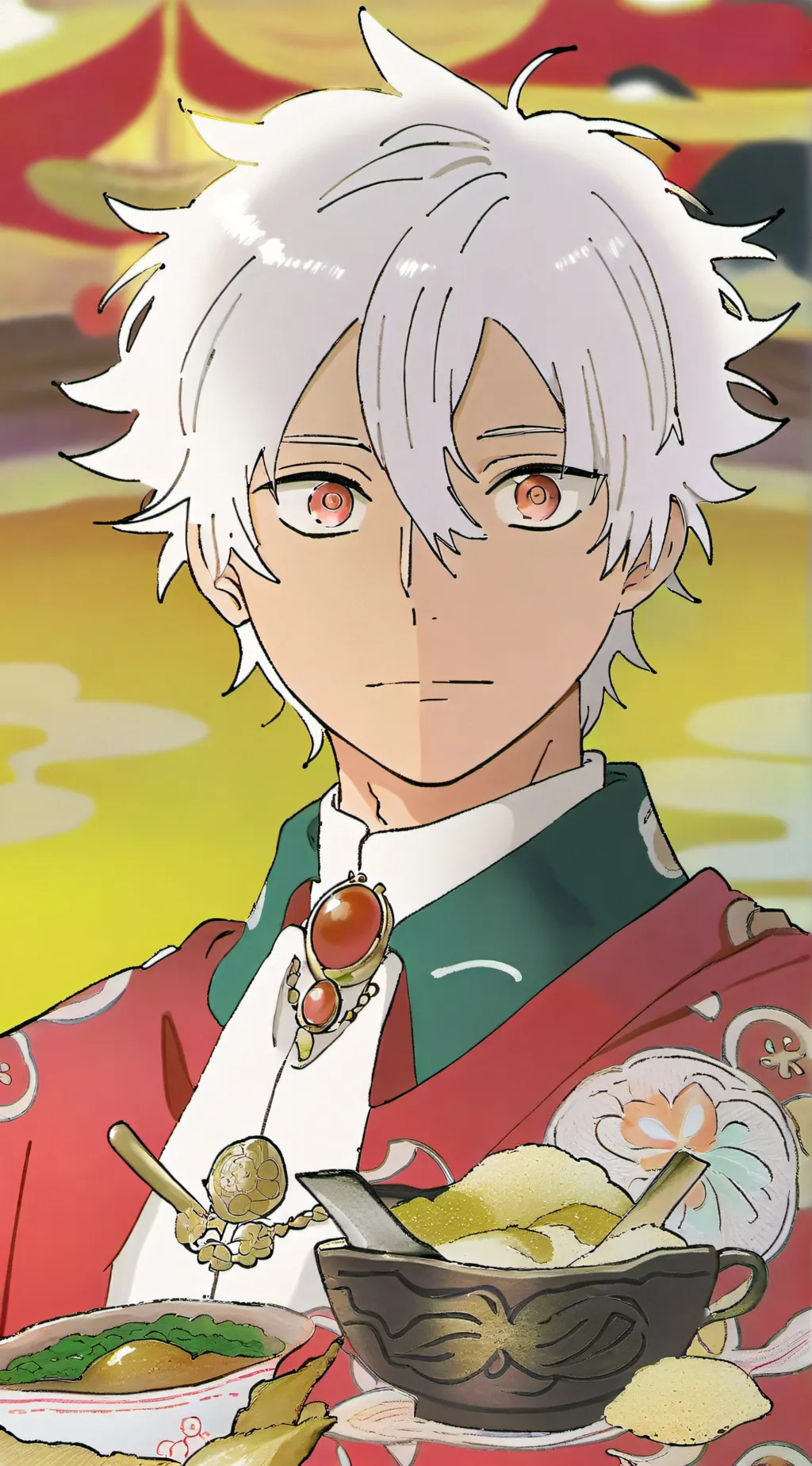 ai character: leo background