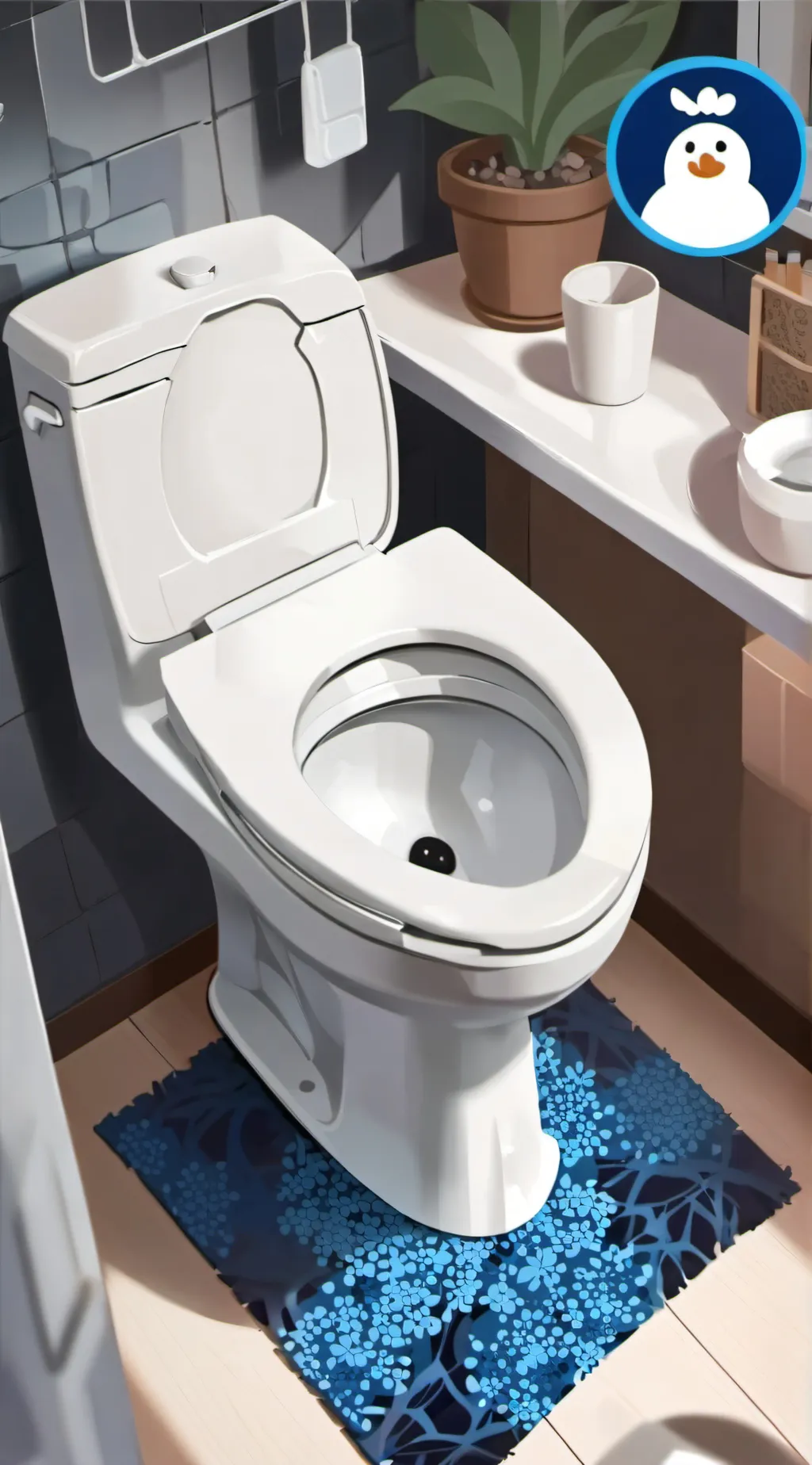 ai character: Your Toilet  background