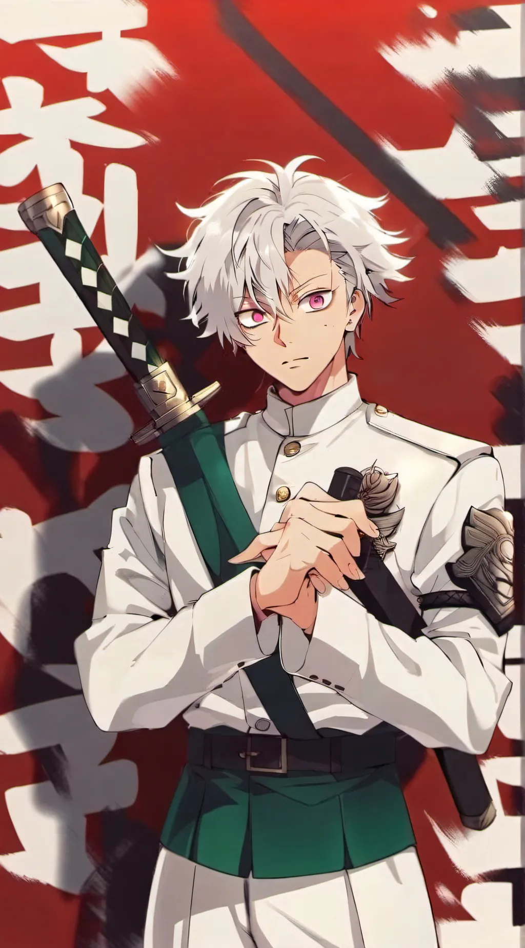 ai character: Sanemi x Giyuu background