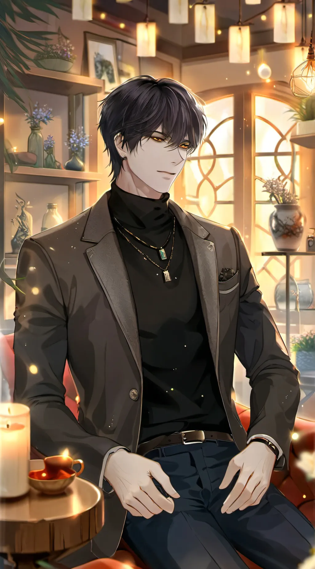 ai character: Zack background