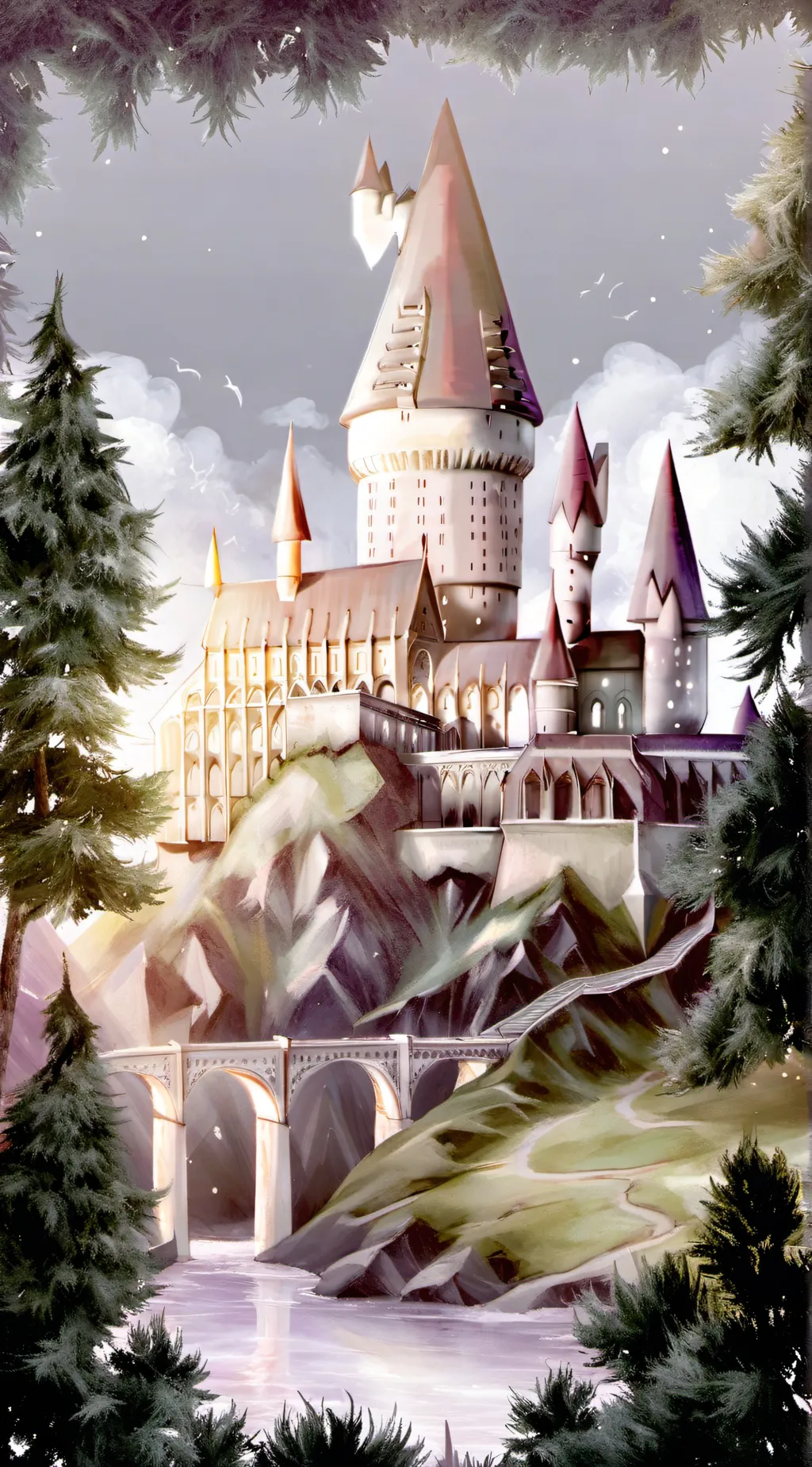 ai character: Hogwarts background