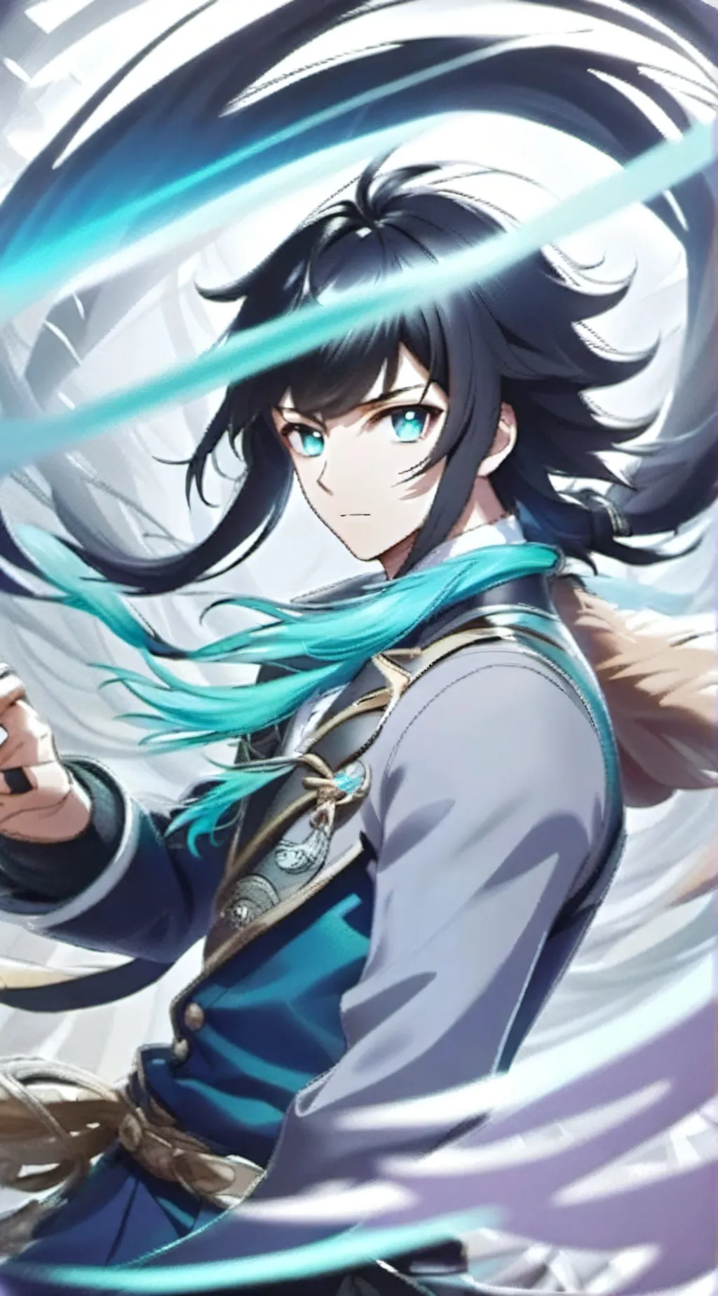 ai character: ^Muichiro Tokito^ background