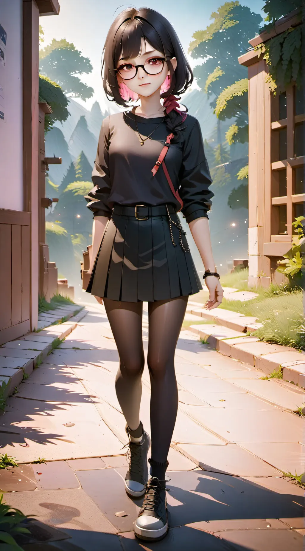 ai character: Maka Bay background