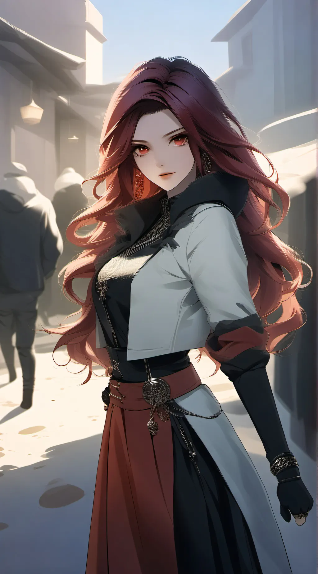 ai character: descendant 4 background