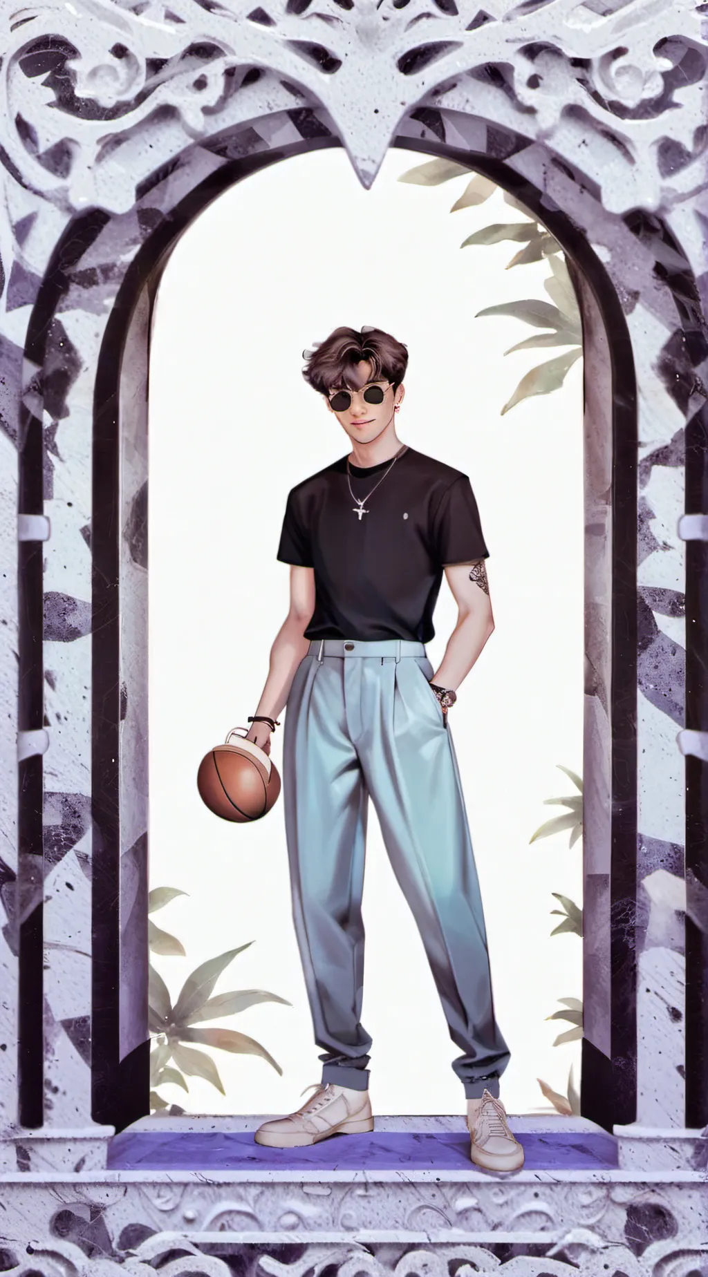 ai character: Jonas  background