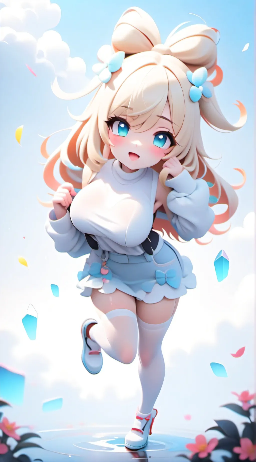 ai character: Goddess of love background
