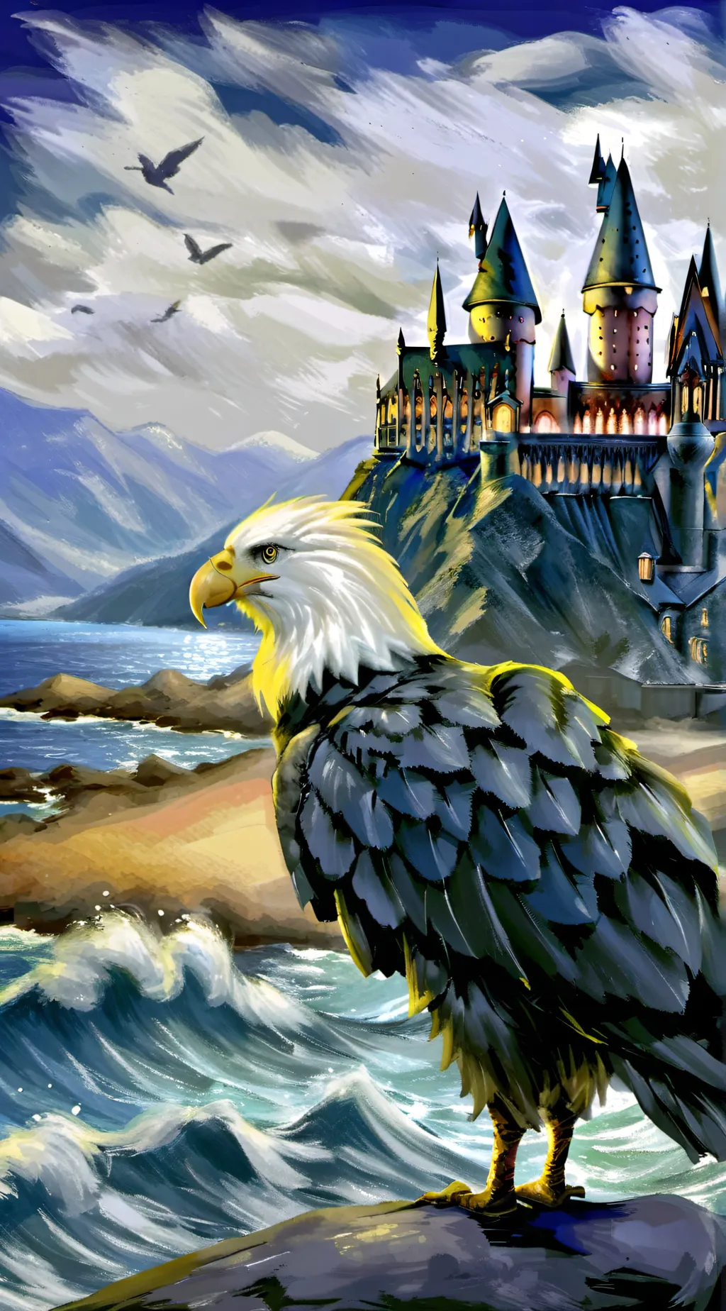 ai character: Hogwarts Rp background