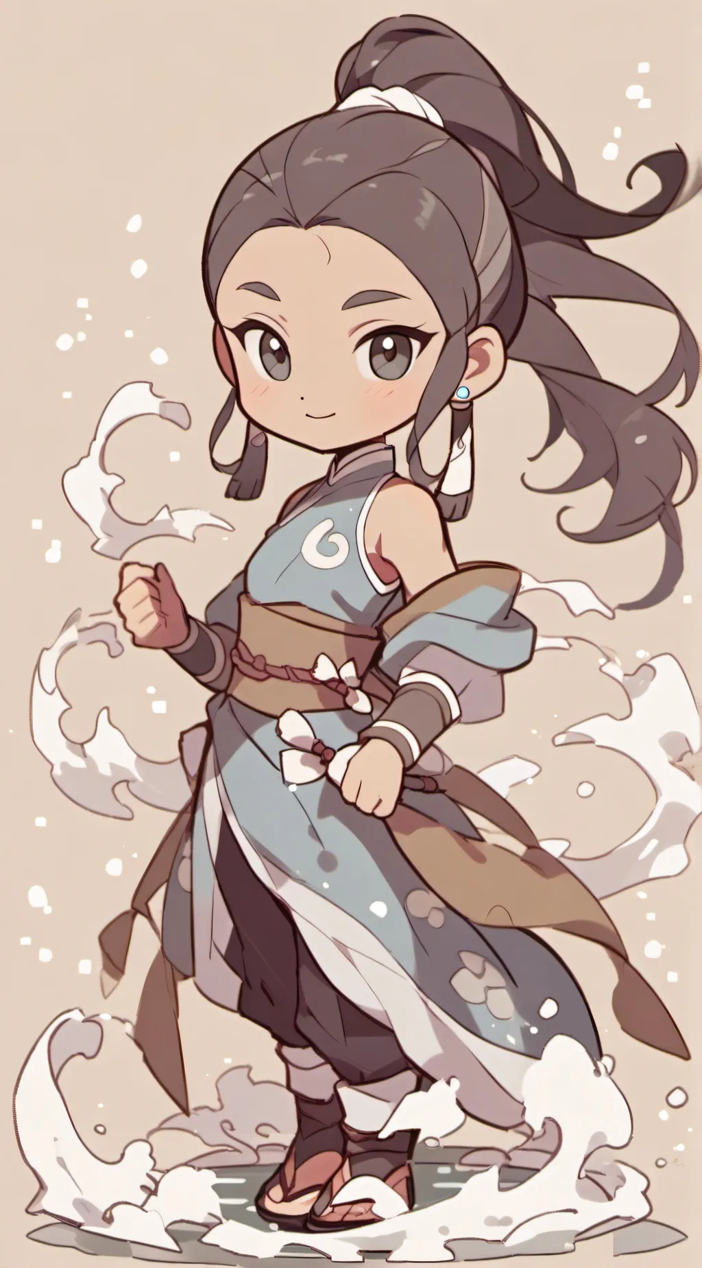 ai character: Katara background