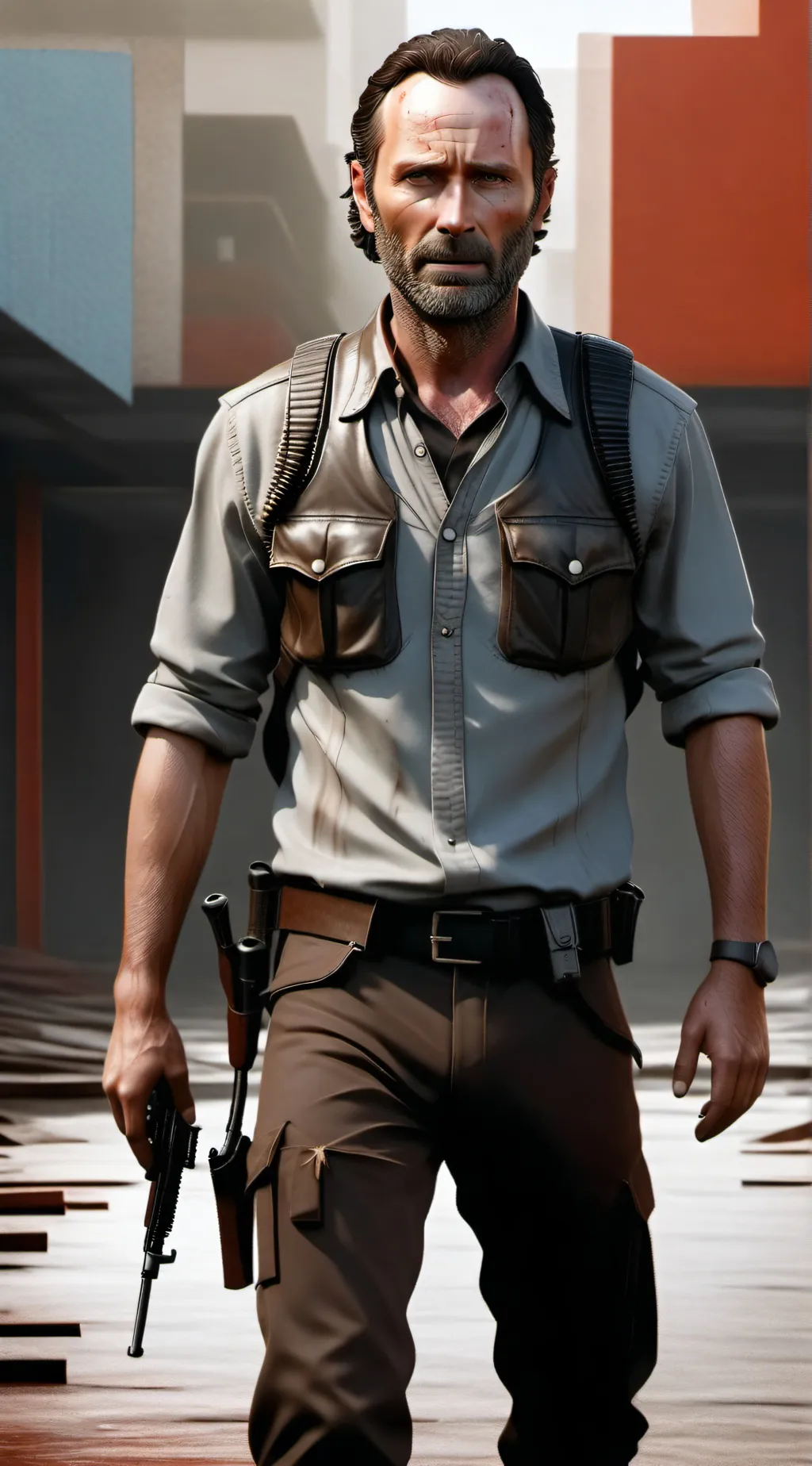 ai character: rick grimes background