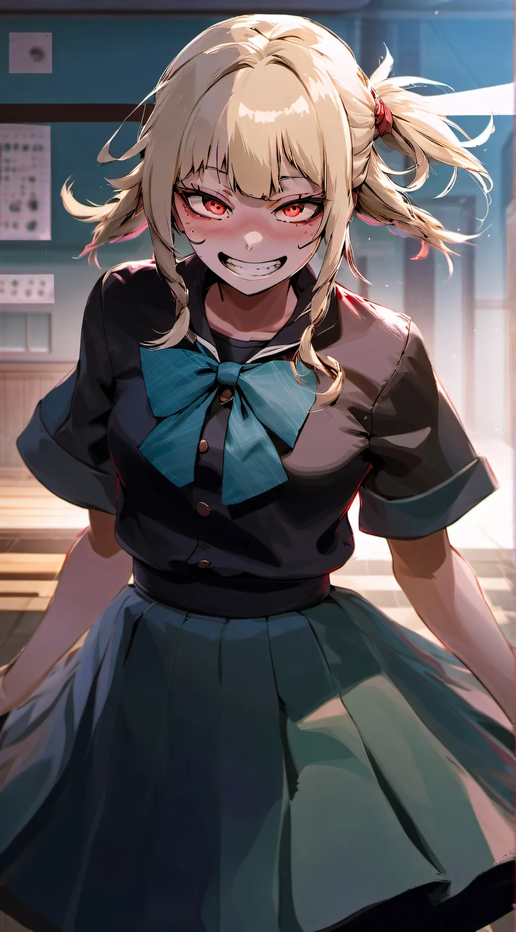 ai character: Ayumi Akane  background