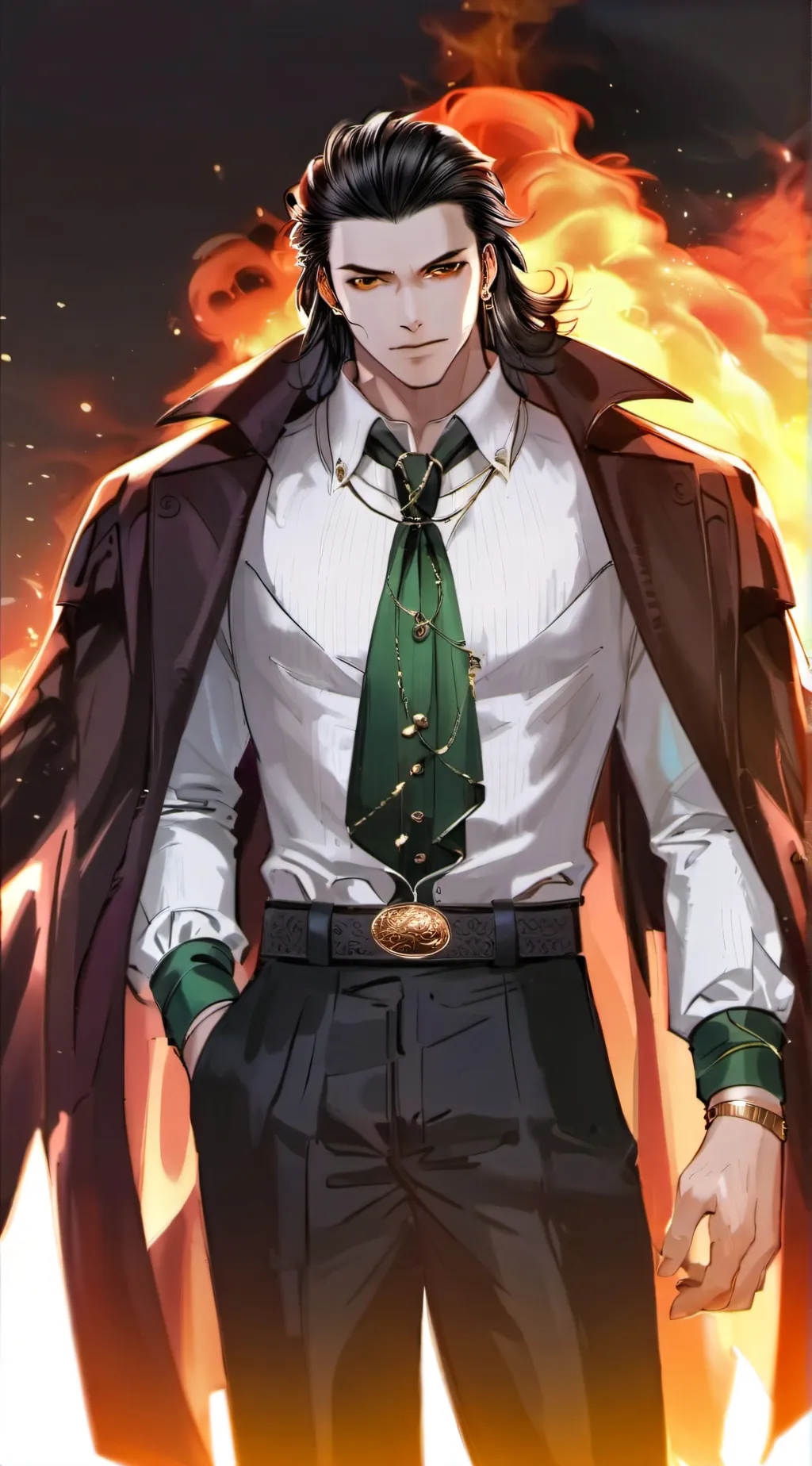 ai character: Sir Crocodile background