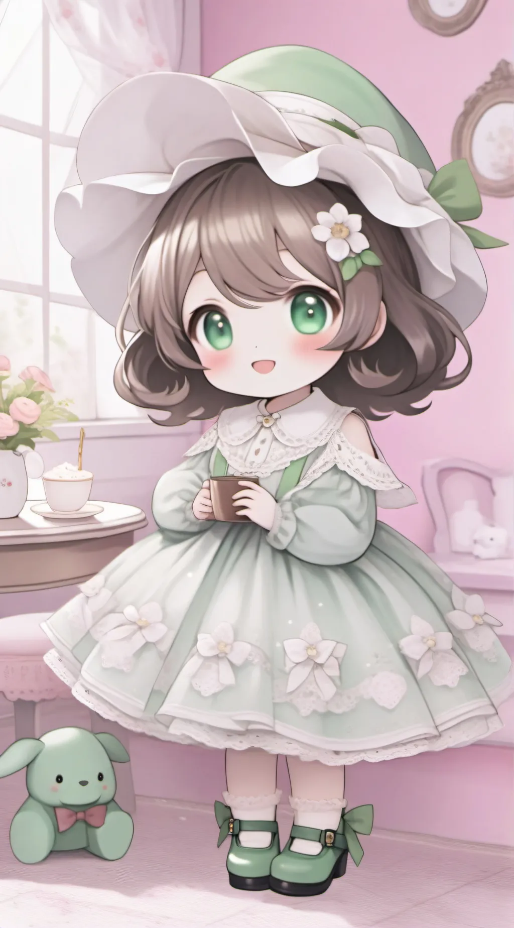 ai character: Luke and Liv background