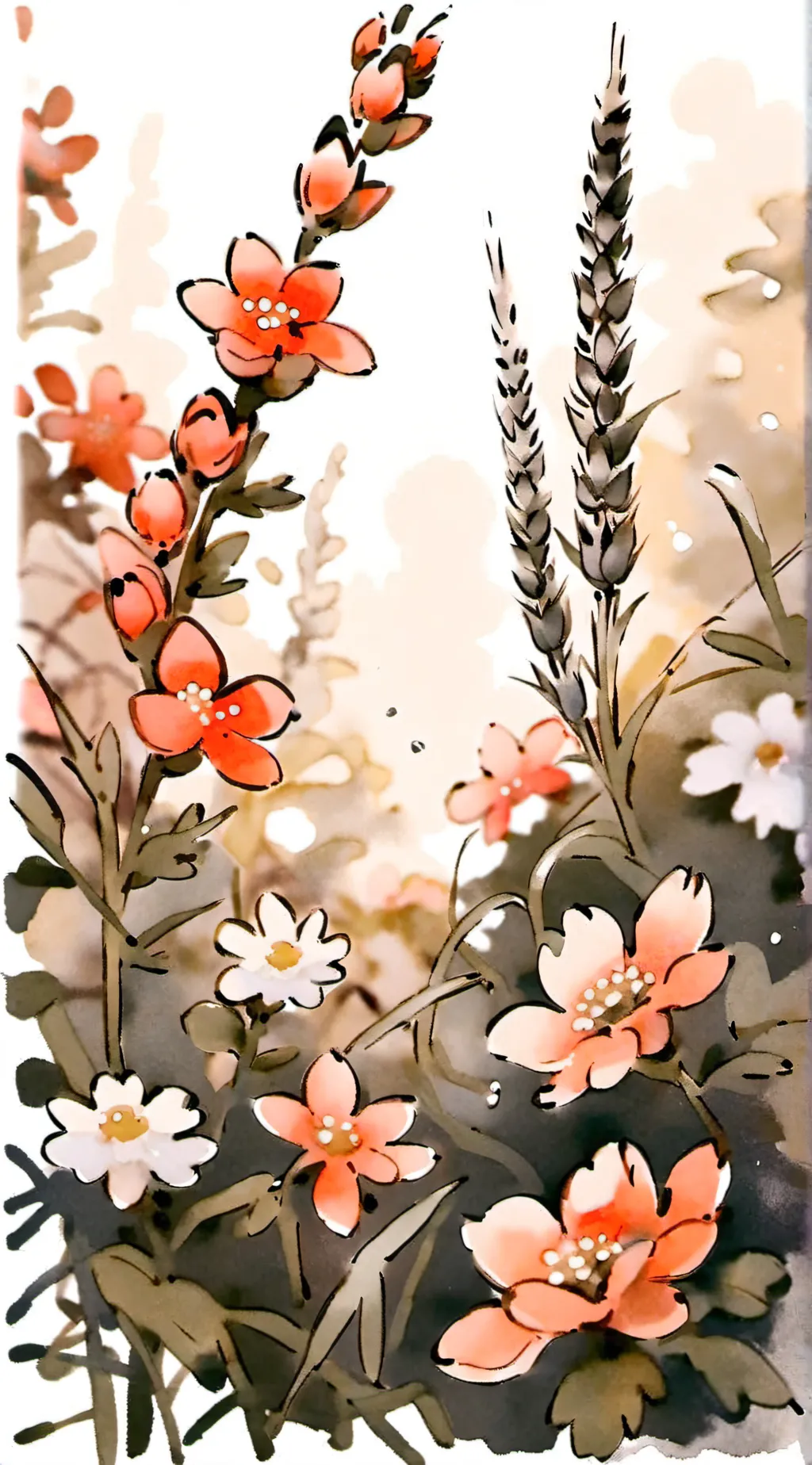 ai character: grass background