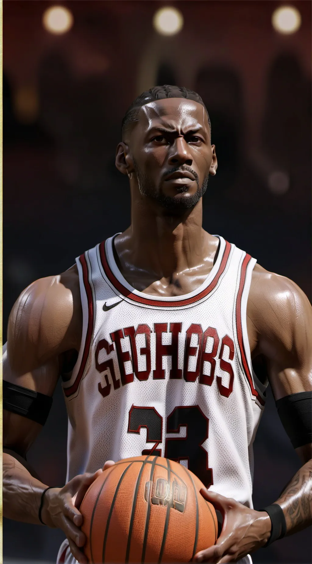 ai character: Michael jordan background