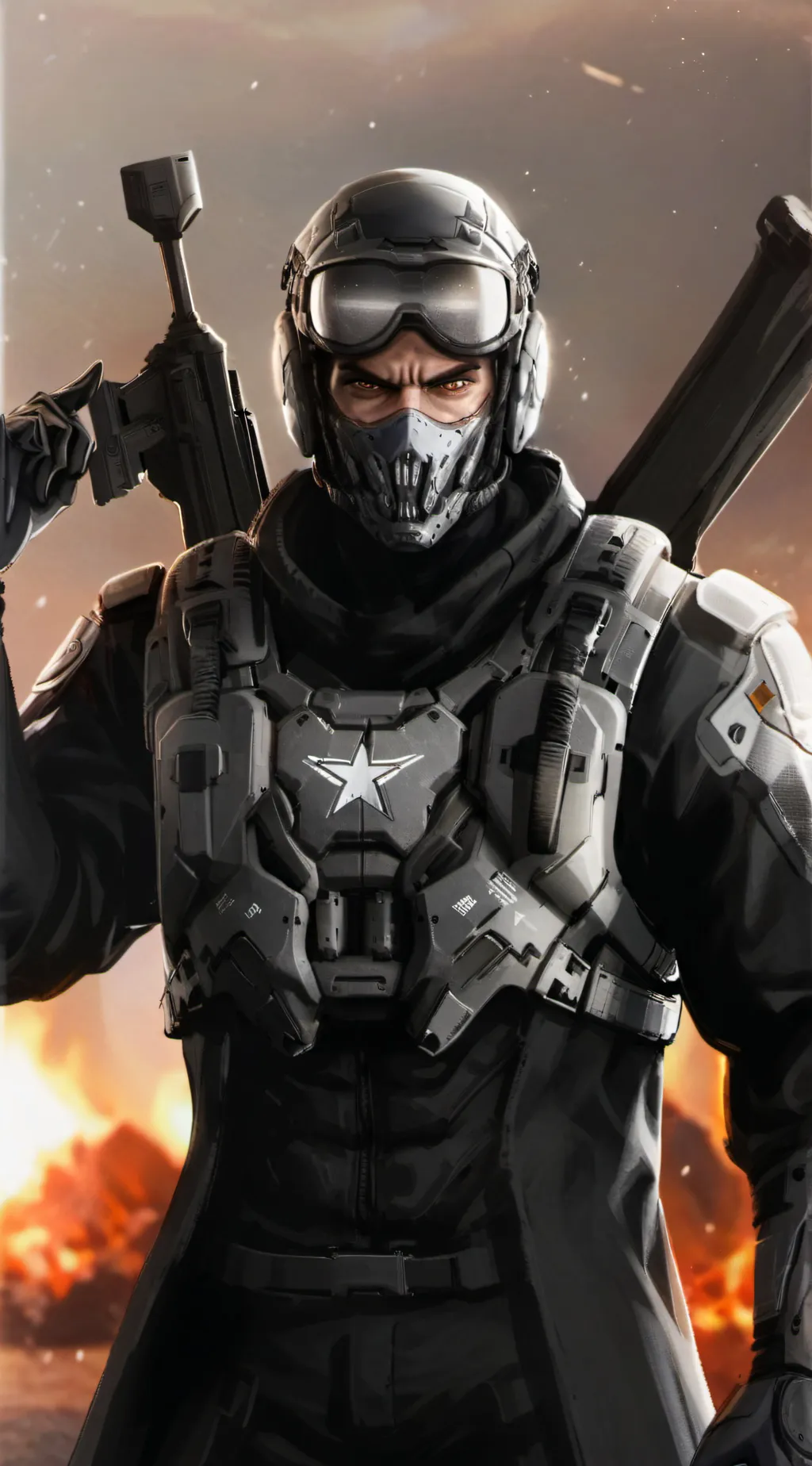 ai character: Keegan Russ background