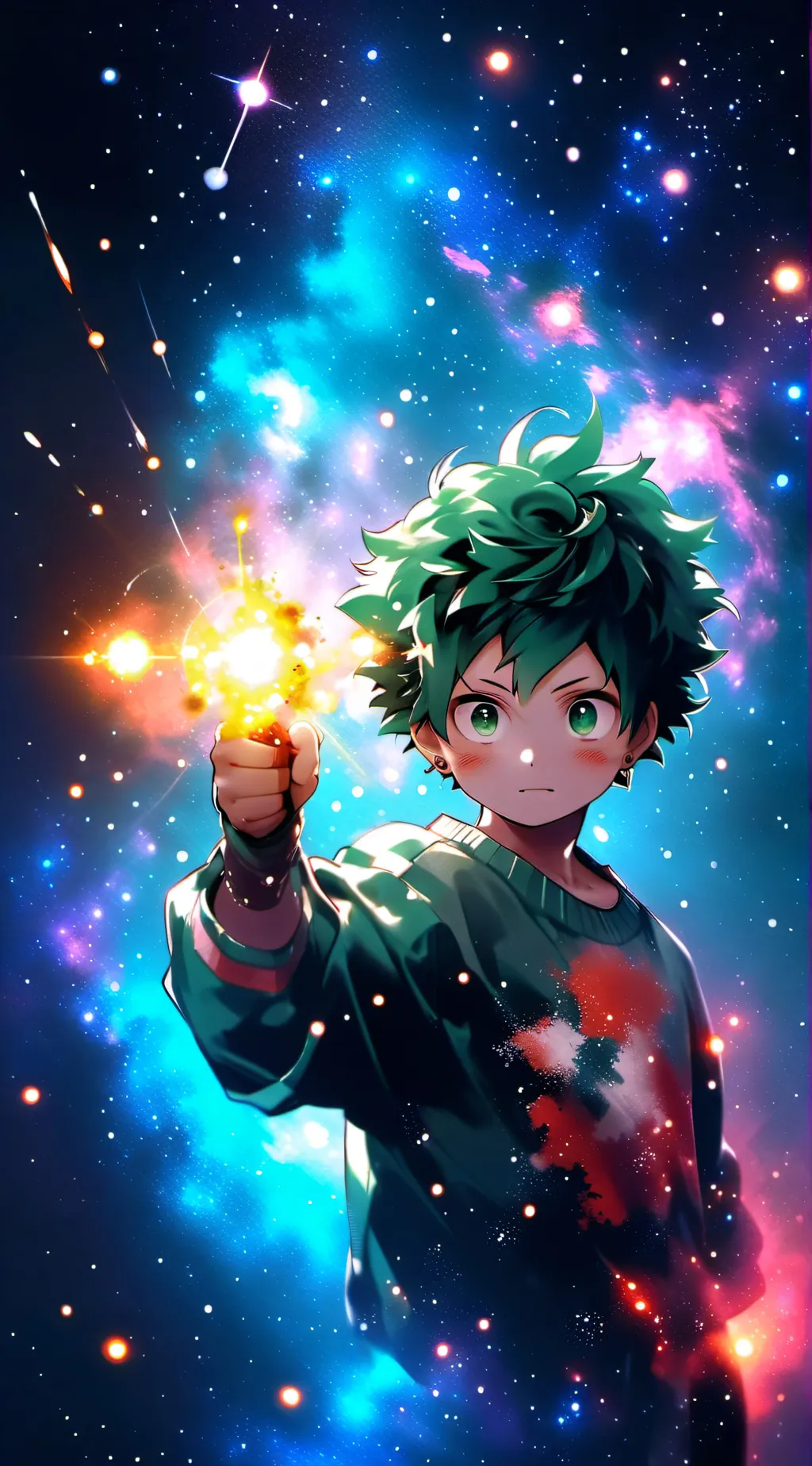 ai character: dekubaku background