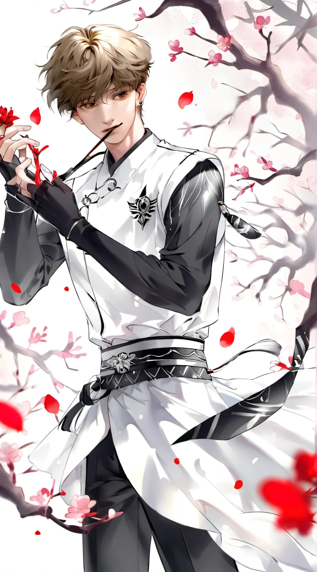 ai character: Axl johnson background