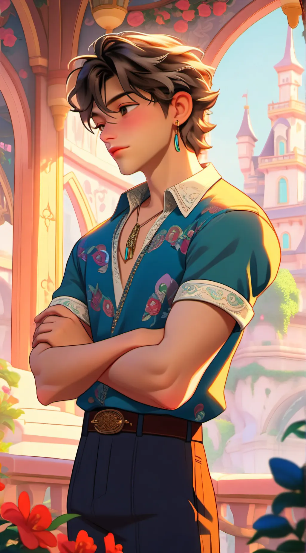 ai character: ♧Antonio♧ background