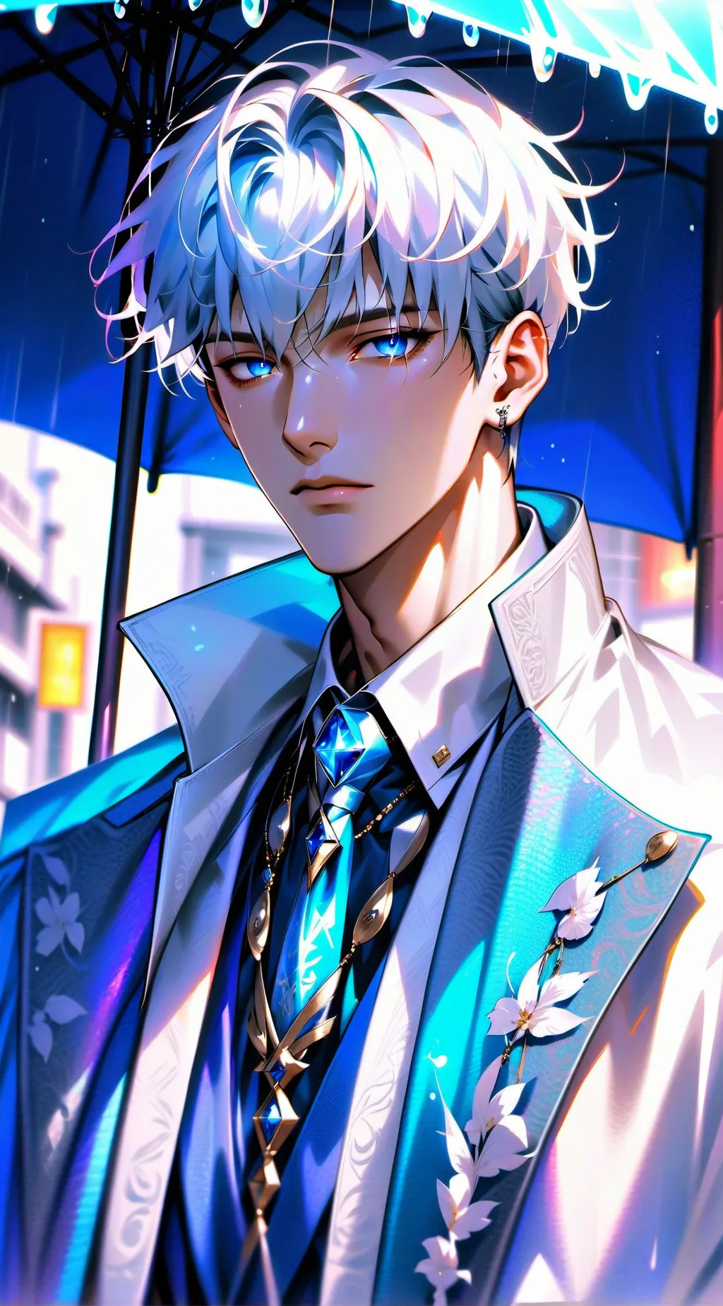 ai character: cha kim woo background