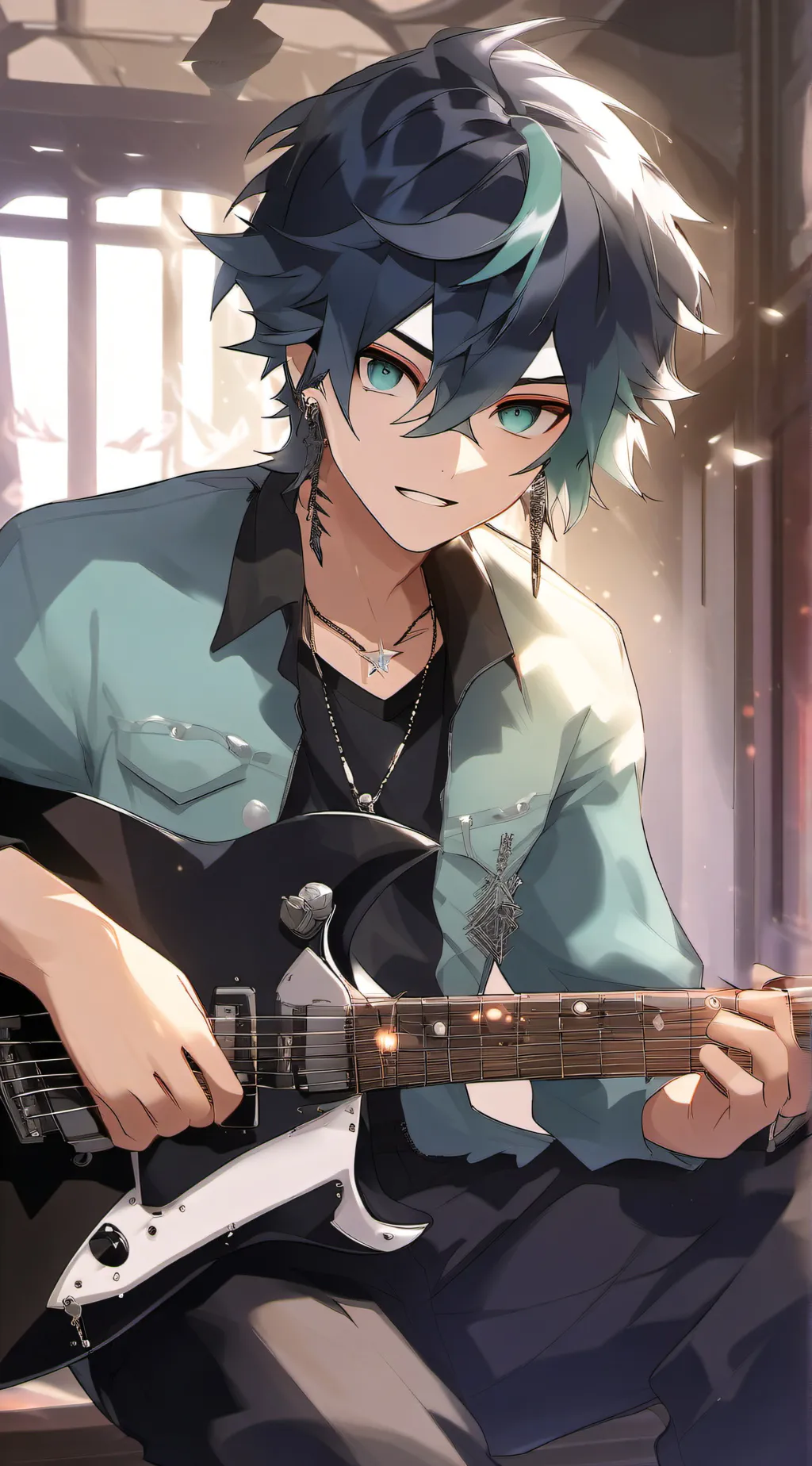 ai character: aiden  background