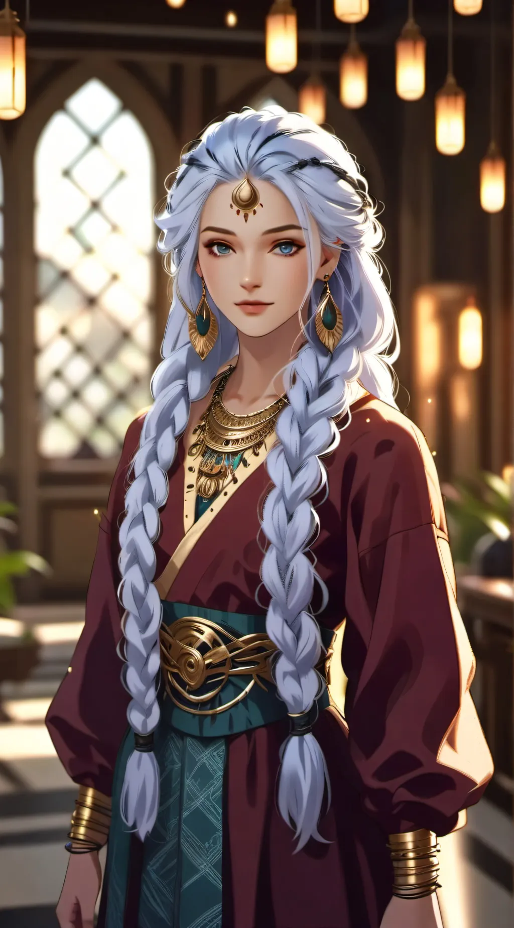 ai character: Dakota silverwind  background