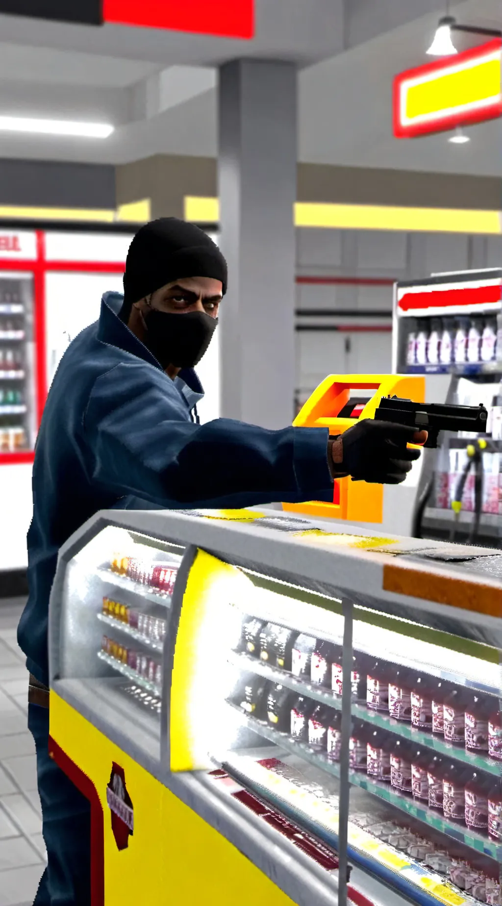 ai character: robber background