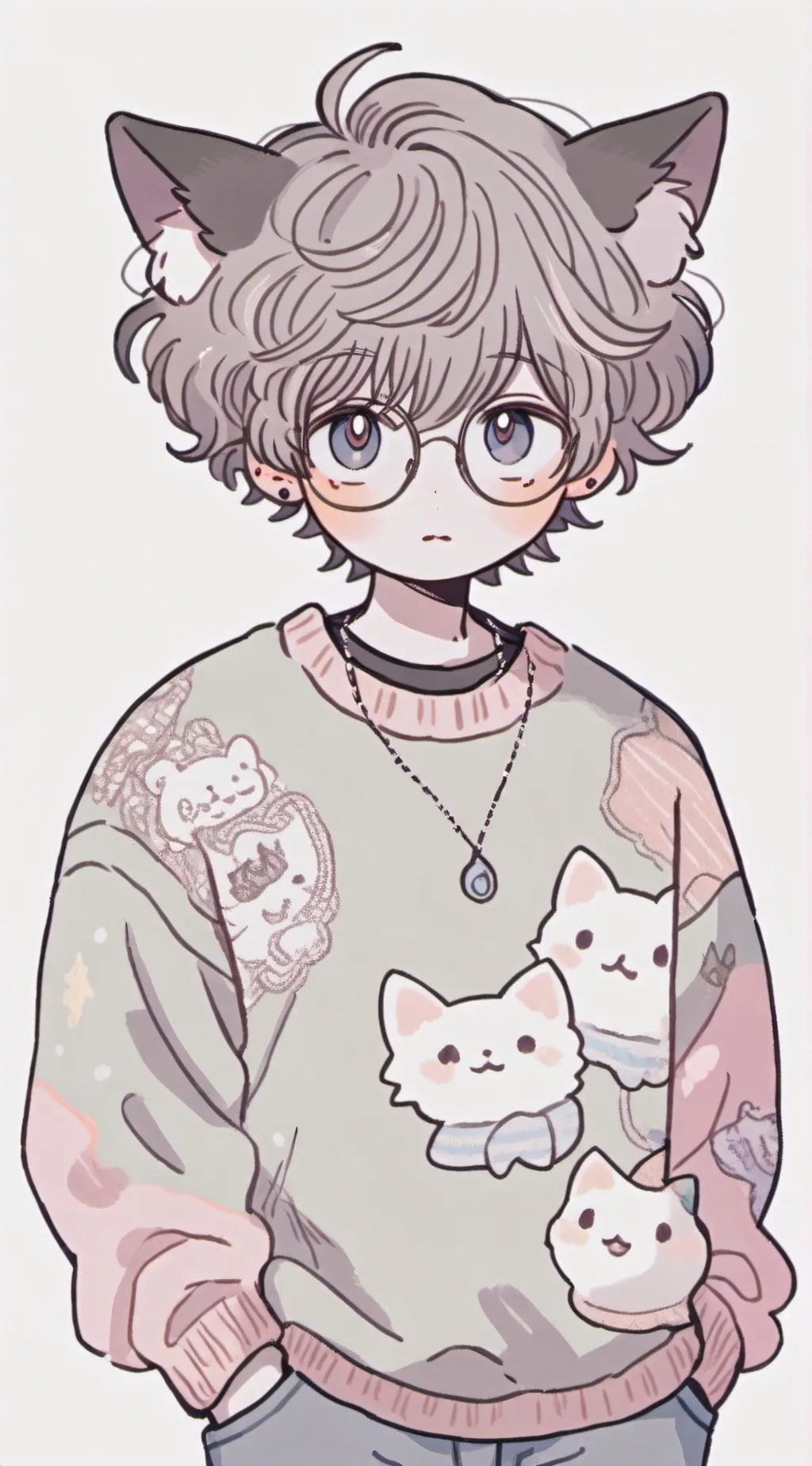 ai character: Ray background