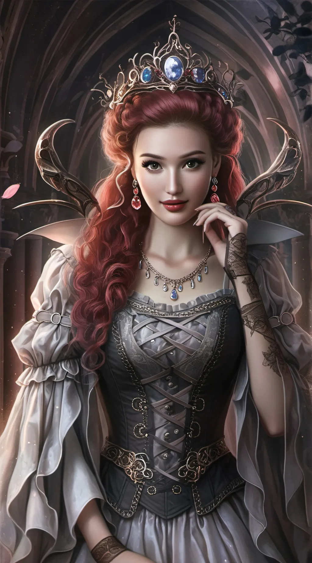 ai character: ♥️Red♥️ background