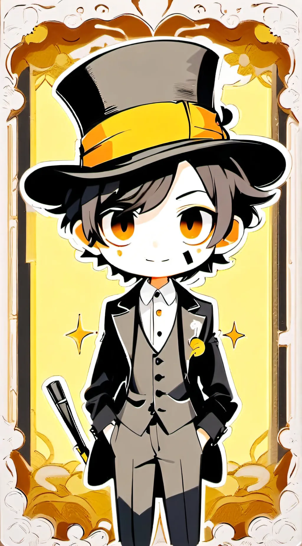 ai character: Toppat Henry background