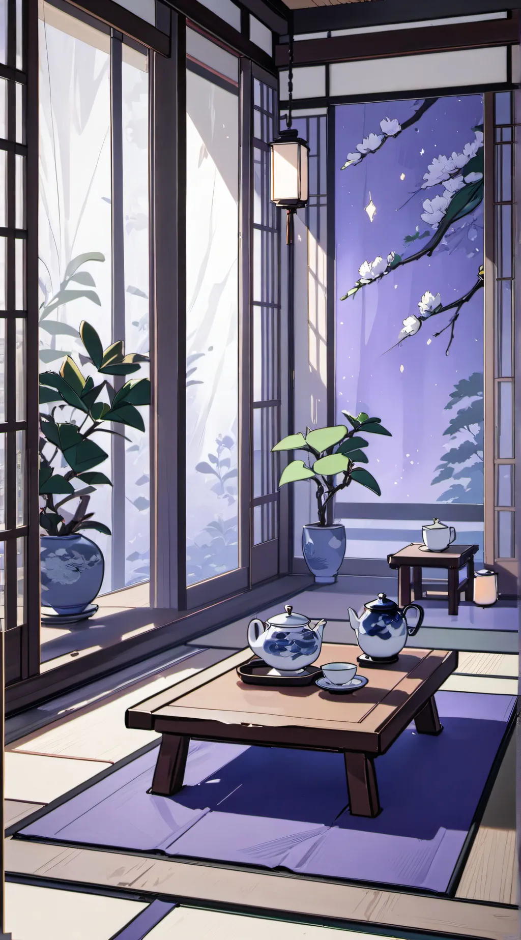ai character: hashira  background