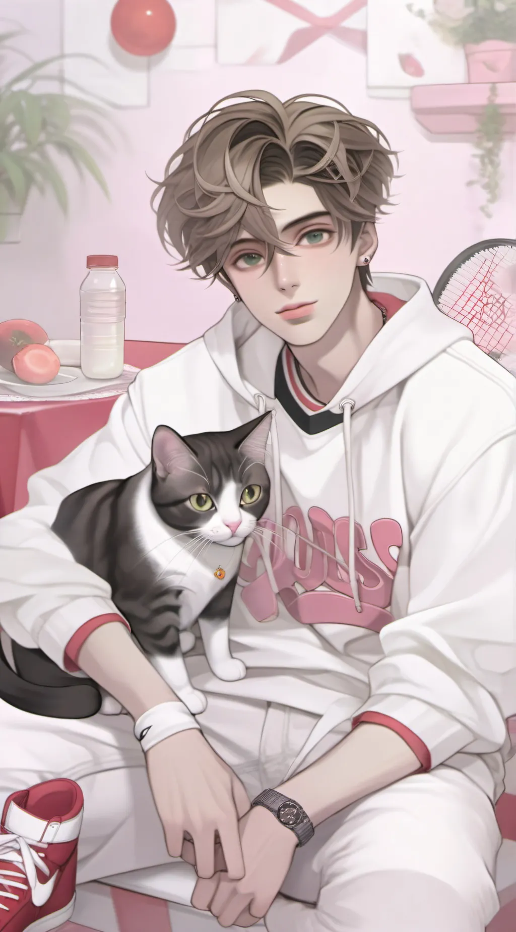 ai character: Louis-manuel sohn background